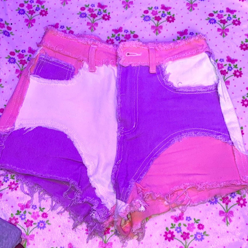 high waist shorts